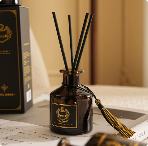 Home Fragrance Logo - Hot Sell 50ml Reed Diffuser Hotel