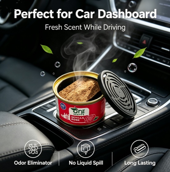 42g Car Air Freshener Solid Pe - Home Fragrance Logo review and price