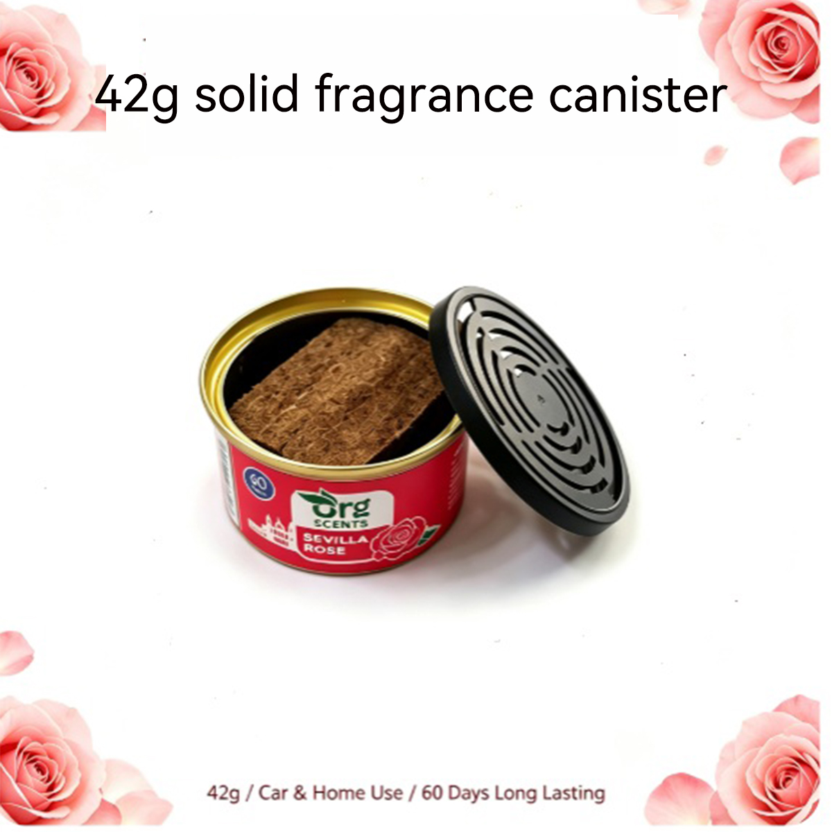 42g Car Air Freshener Solid Pe - Home Fragrance Logo review and price