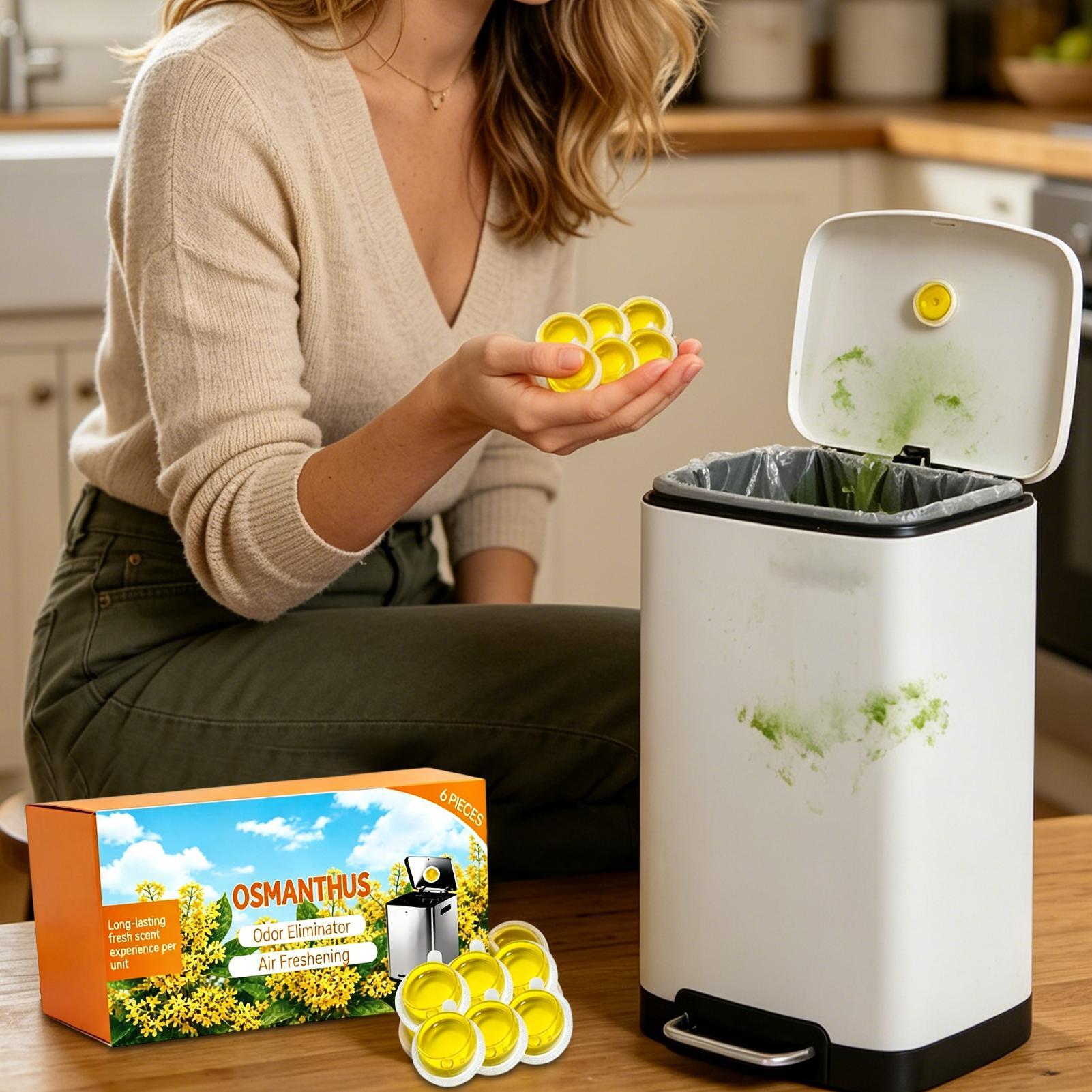 Stick On Trash Can Deodorizer  - Home Fragrance Logo review and price