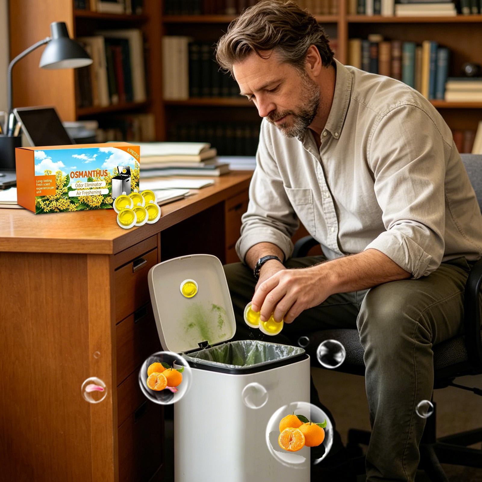 Stick On Trash Can Deodorizer  - Home Fragrance Logo review and price